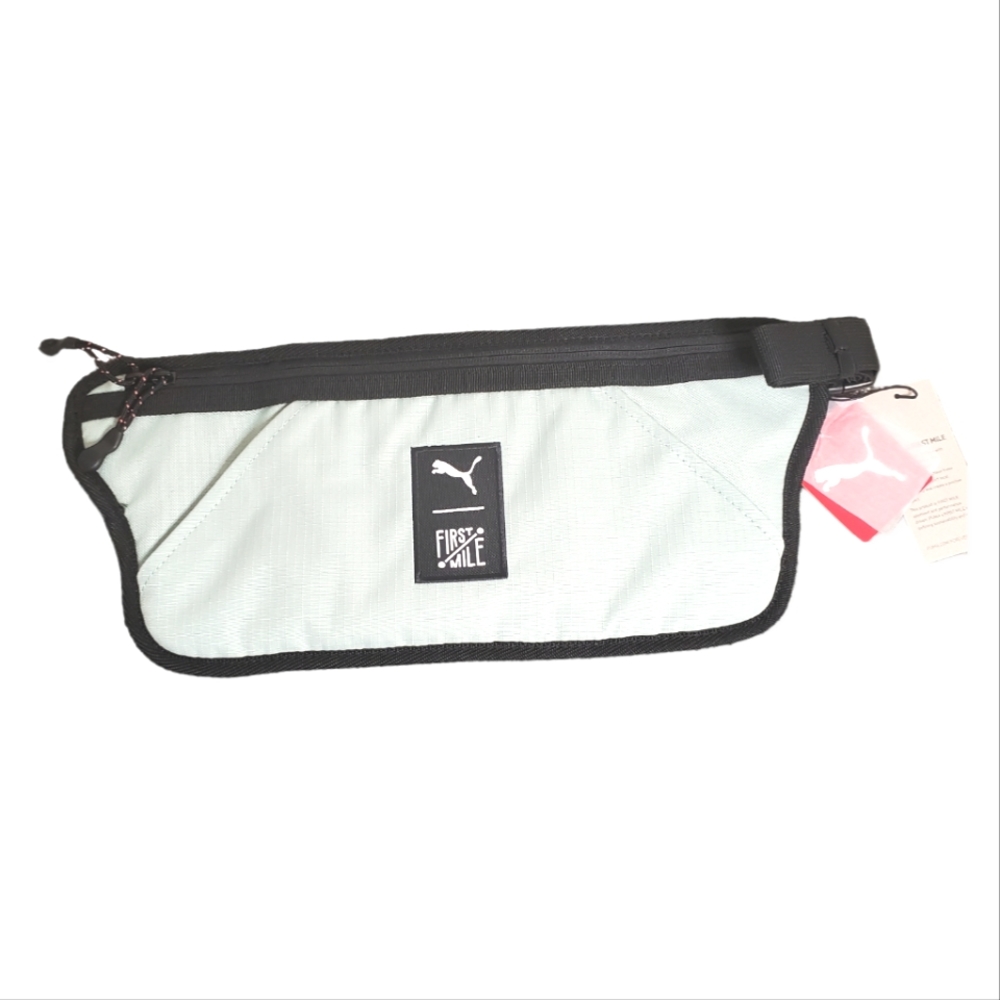 PUMA × FIRST MILE | Unisex jadeite crossbody athletic-gear bag. OSFA. NWT.